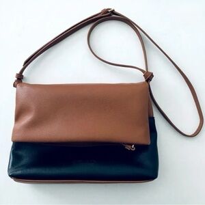 Elizabeth and James Tan and Black Crossbody Bag